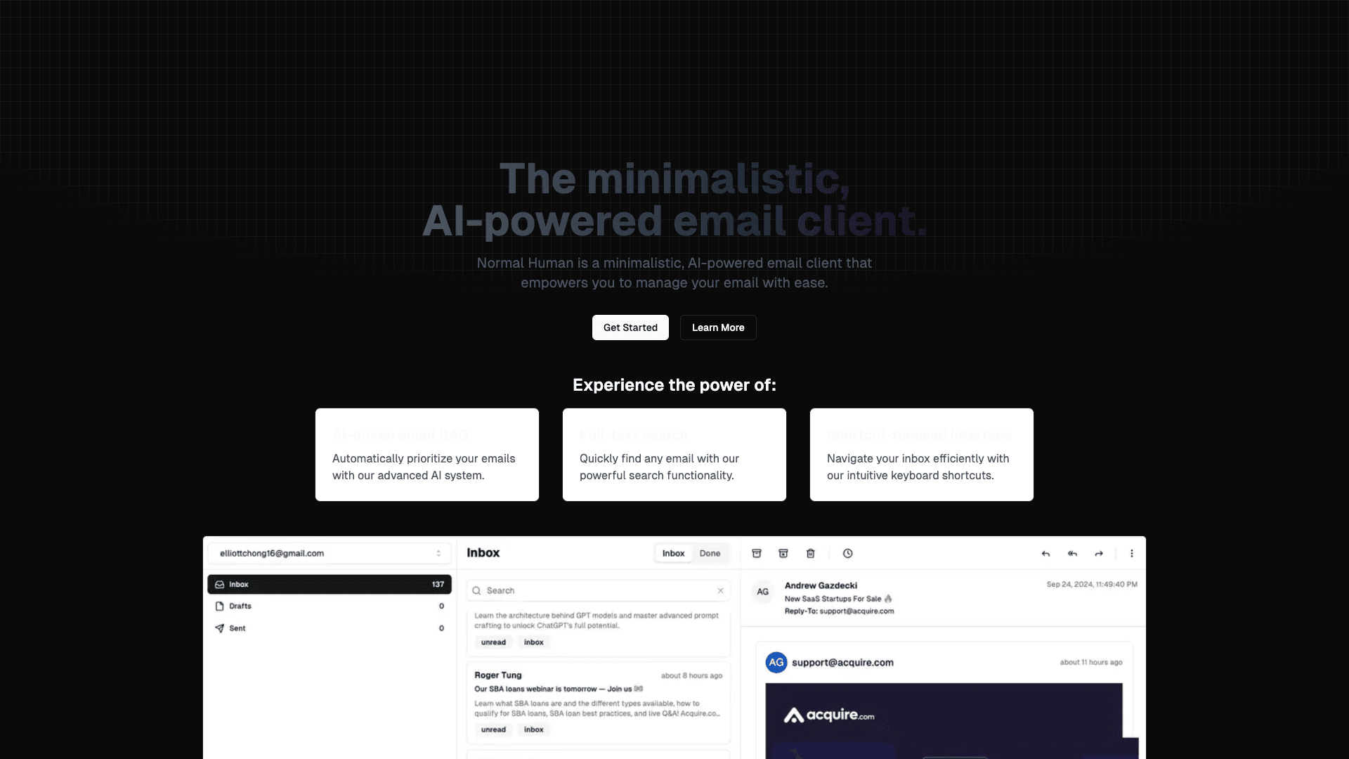 Email Client SaaS