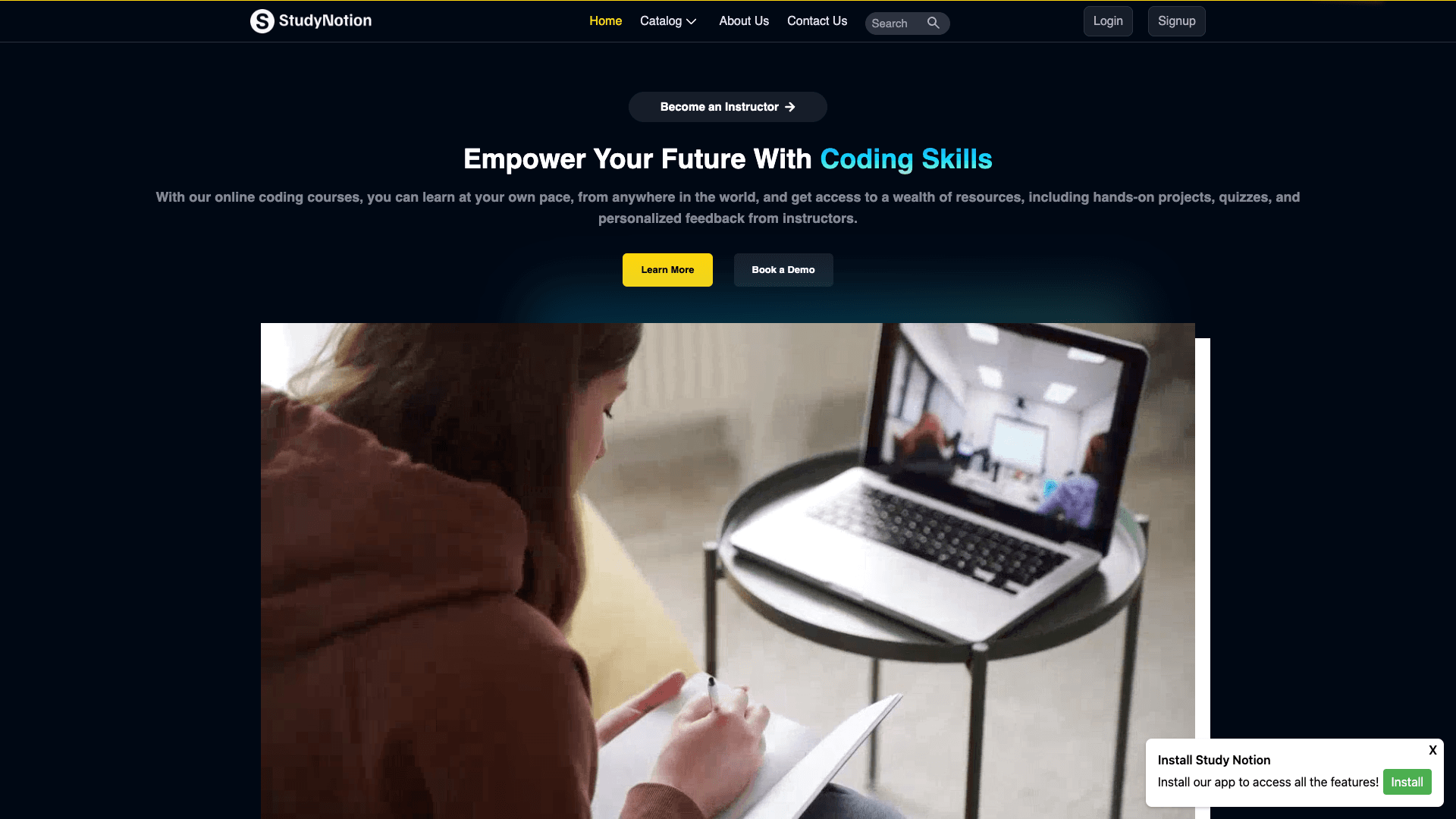 Study Notion - EdTech Platform